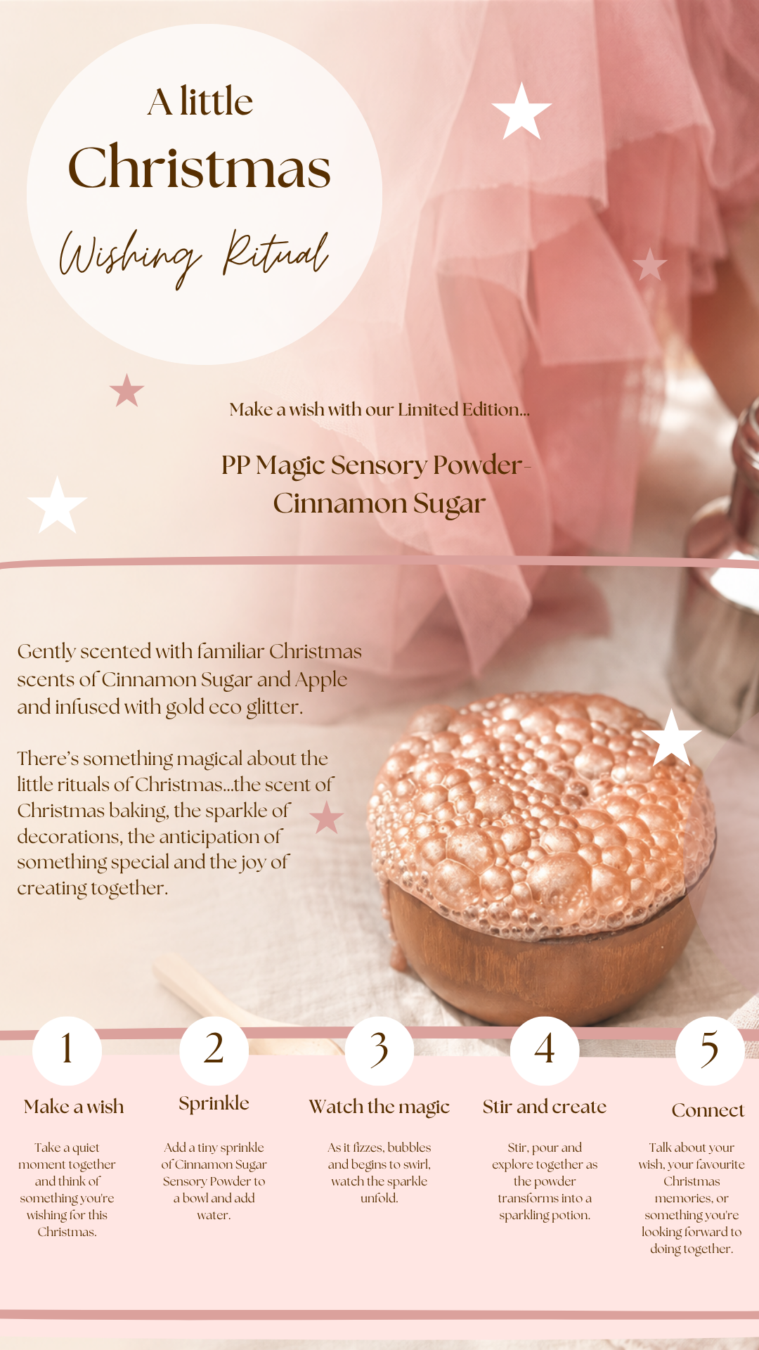PP Magic Sensory Powder (Cinnamon Sugar)